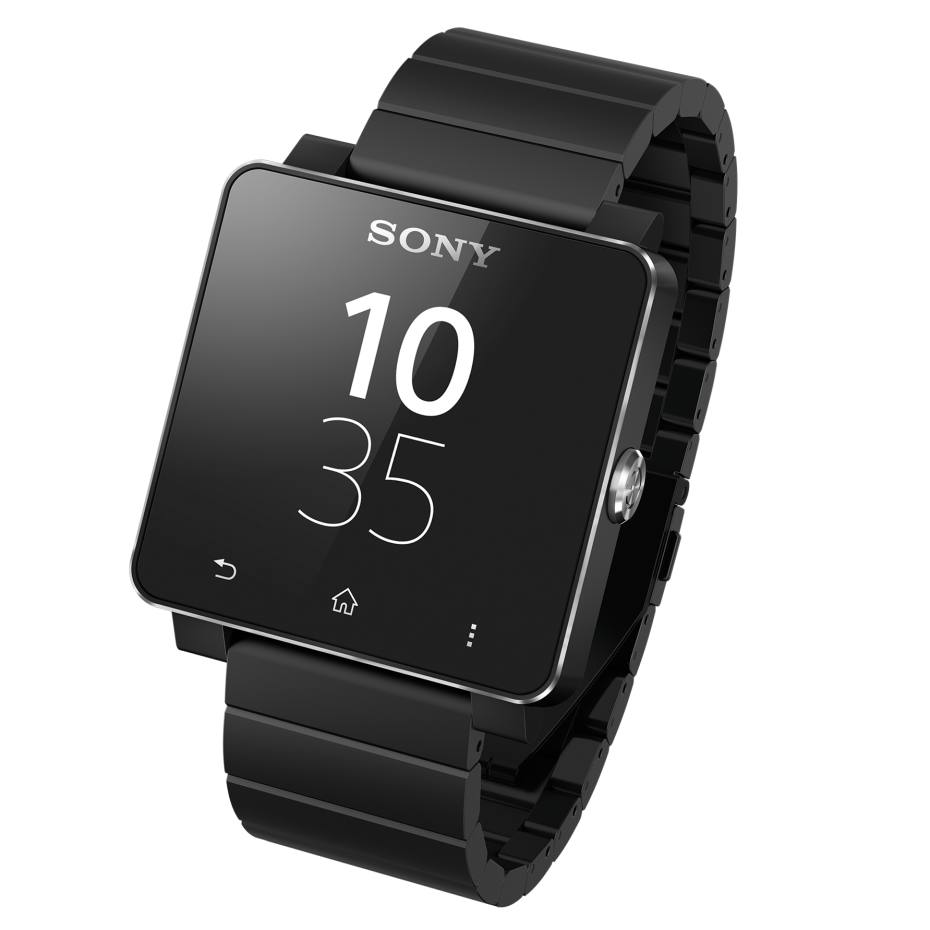 Black Sony Smartwatch 2