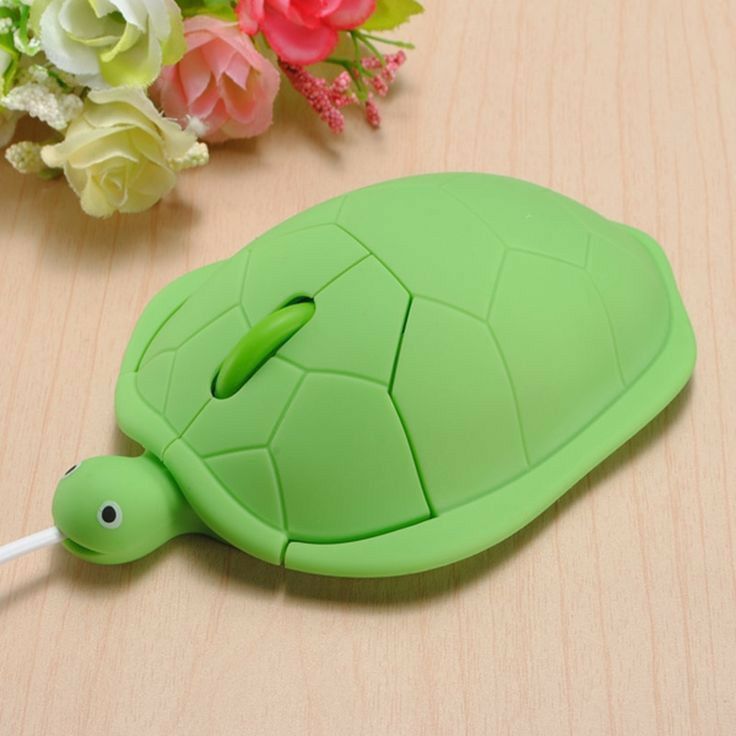 green gaming mouse