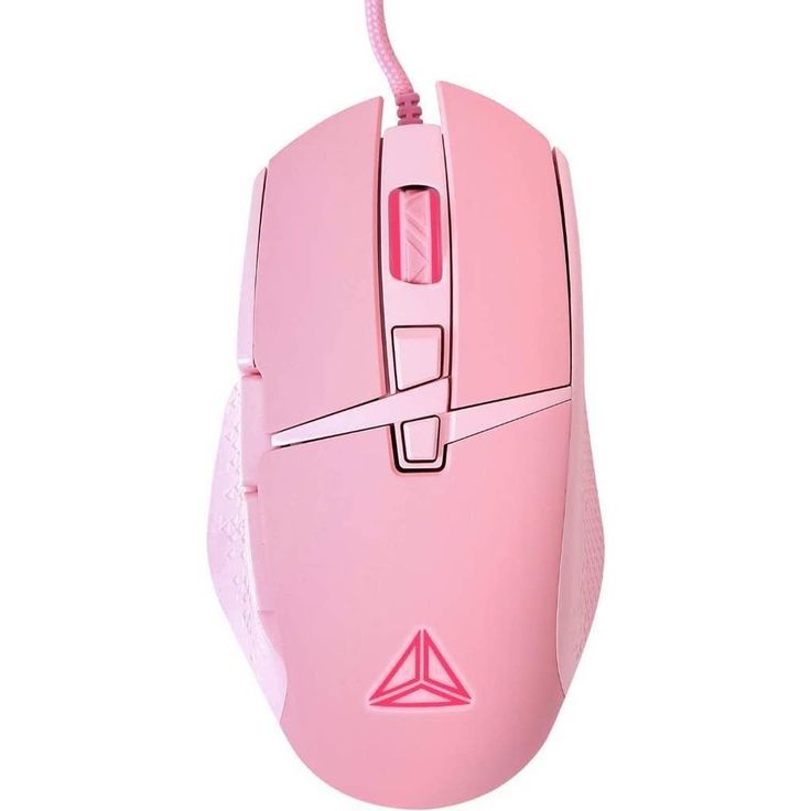 pink gaming mouse