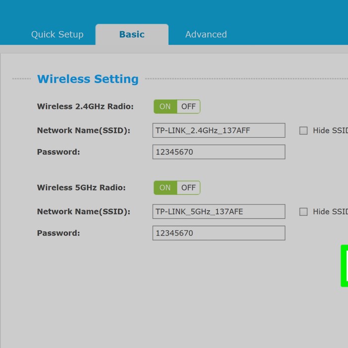how to change the password on a router