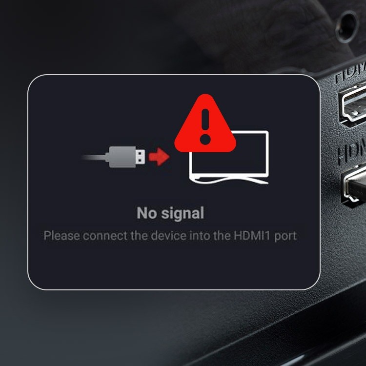 hdmi no signal pc