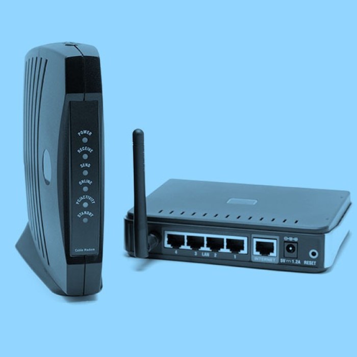 what is the difference between a router and a modem