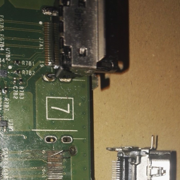 xbox one hdmi port replacement