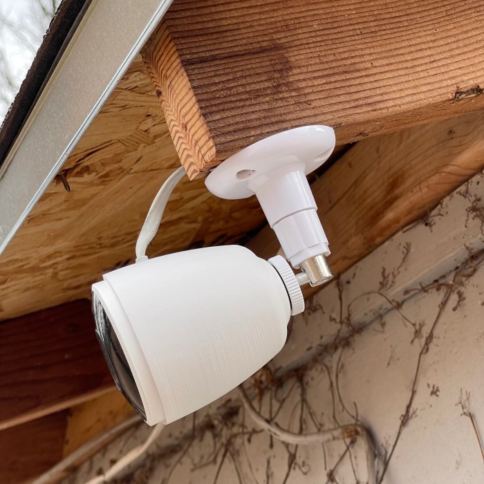 mounting nest camera