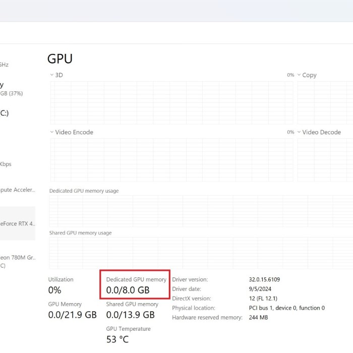 how to check graphics card in pc