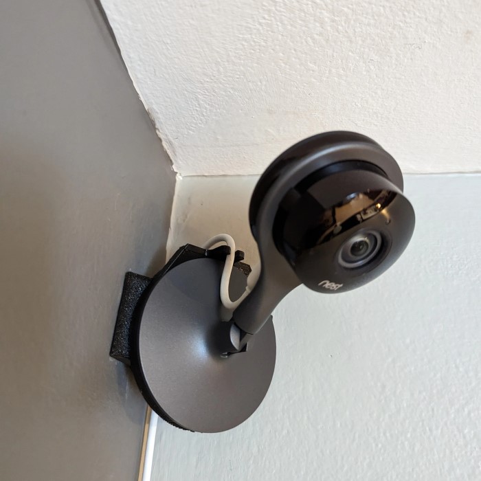 mounting nest camera