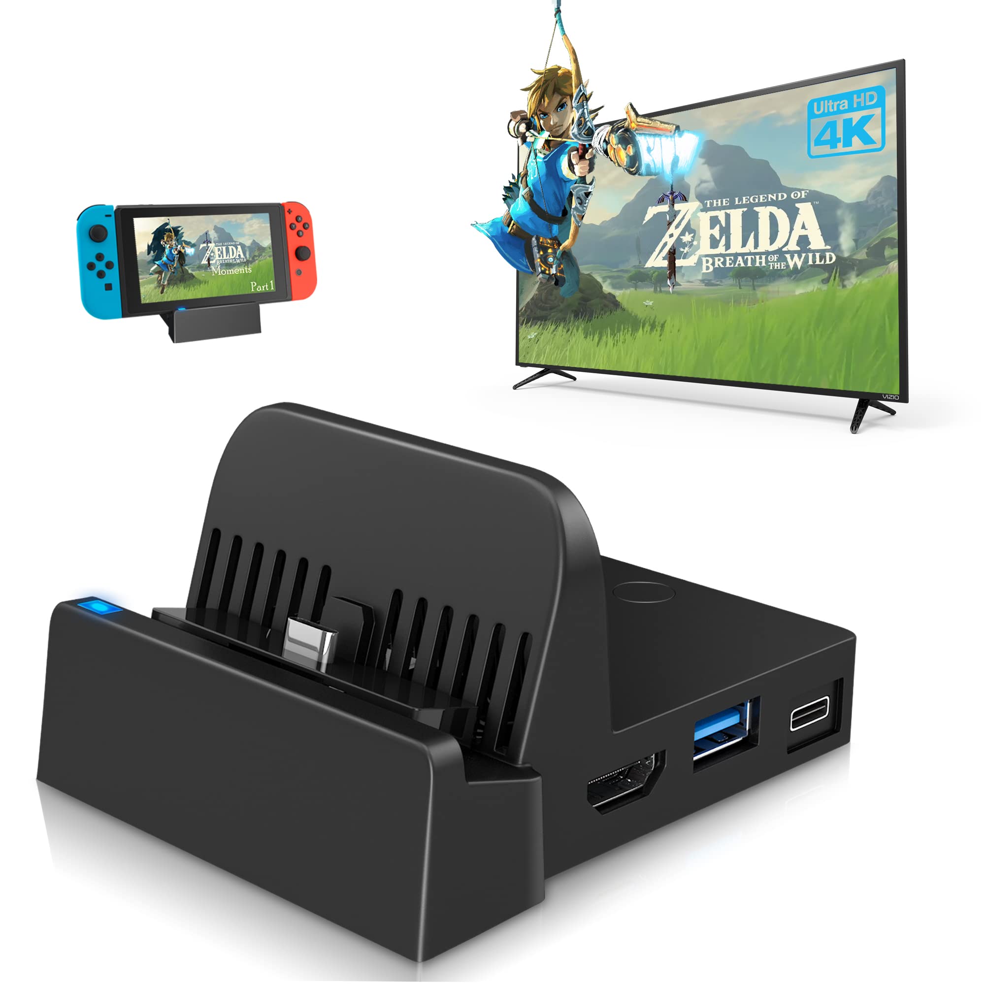 connect nintendo switch to tv