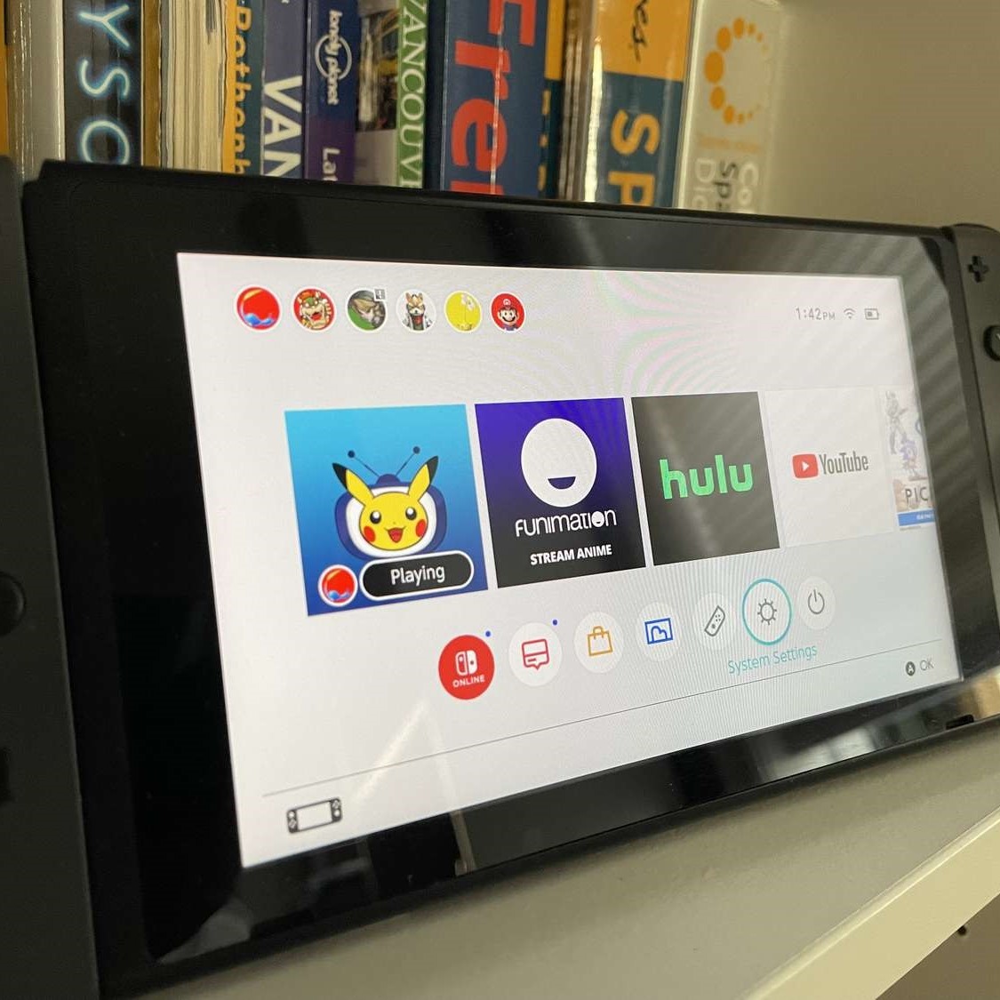 watch netflix on switch