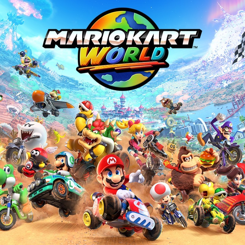 play mario kart world on switch 1
