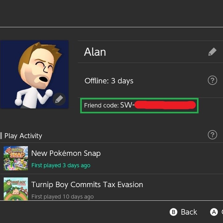 add friends on nintendo switch