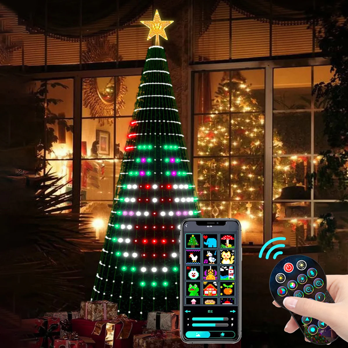 bluetooth christmas tree