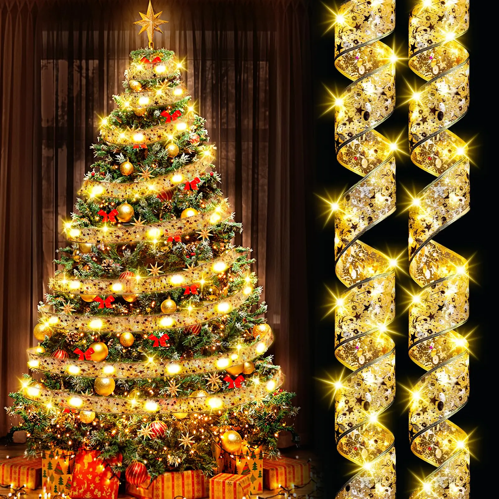 christmas tree lights led