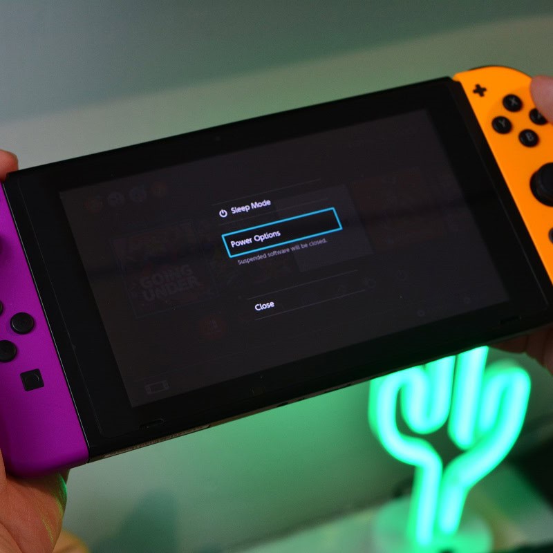 how to turn off nintendo switch