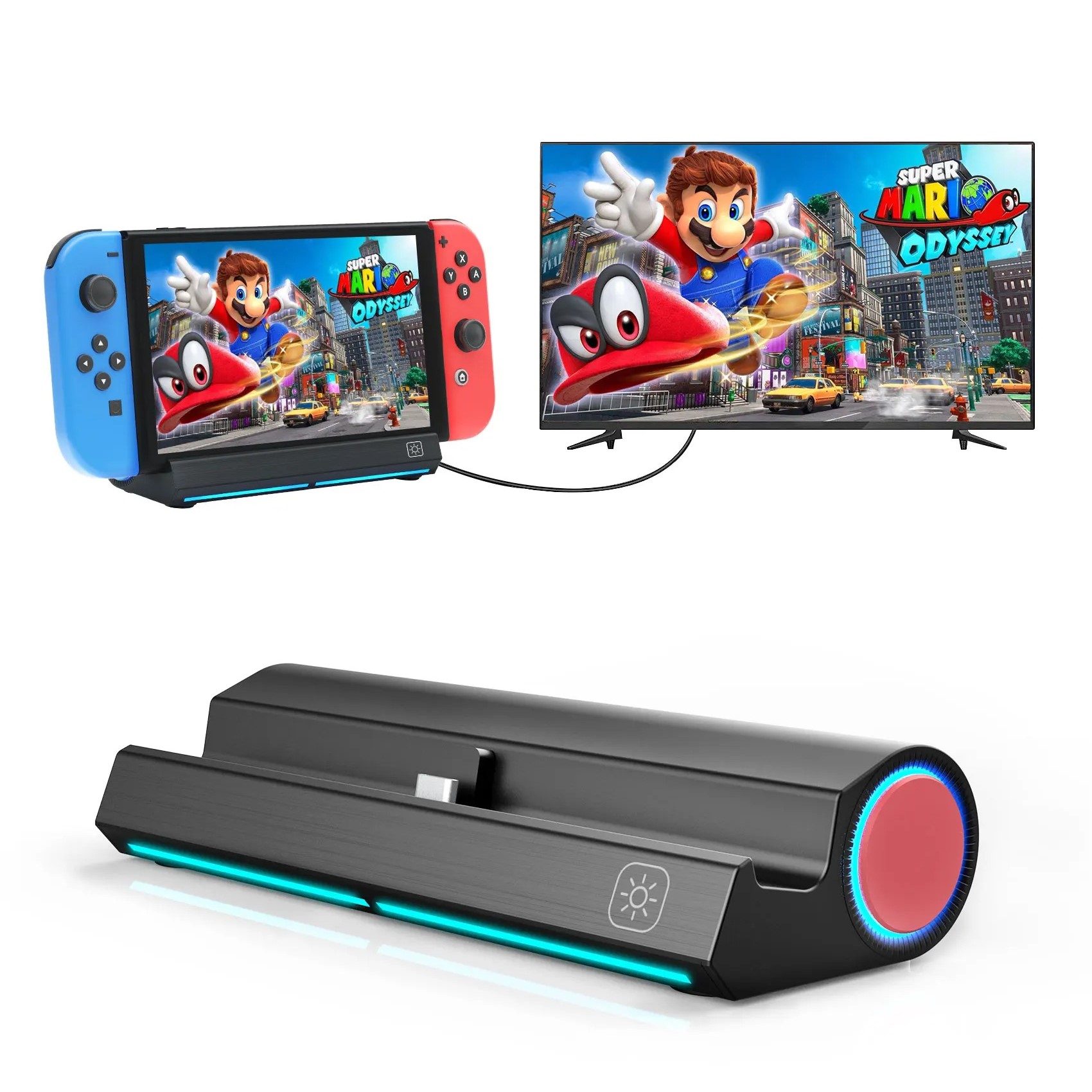 how to set up nintendo switch to tv