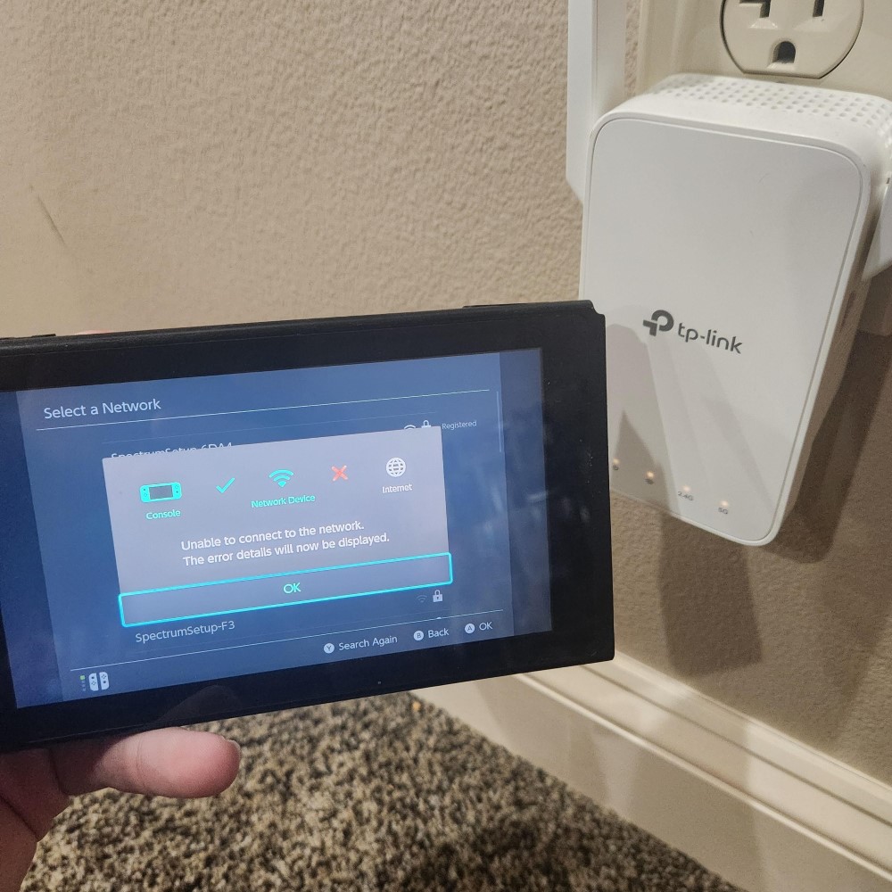 switch connect to the internet