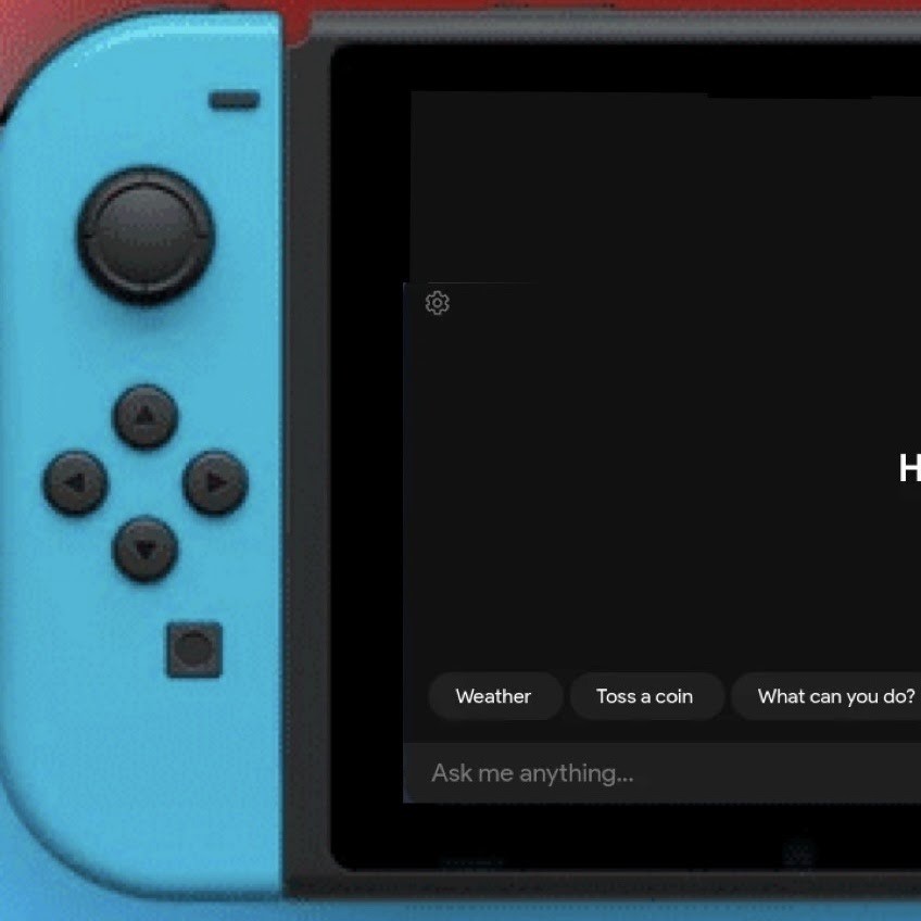 get google on nintendo switch