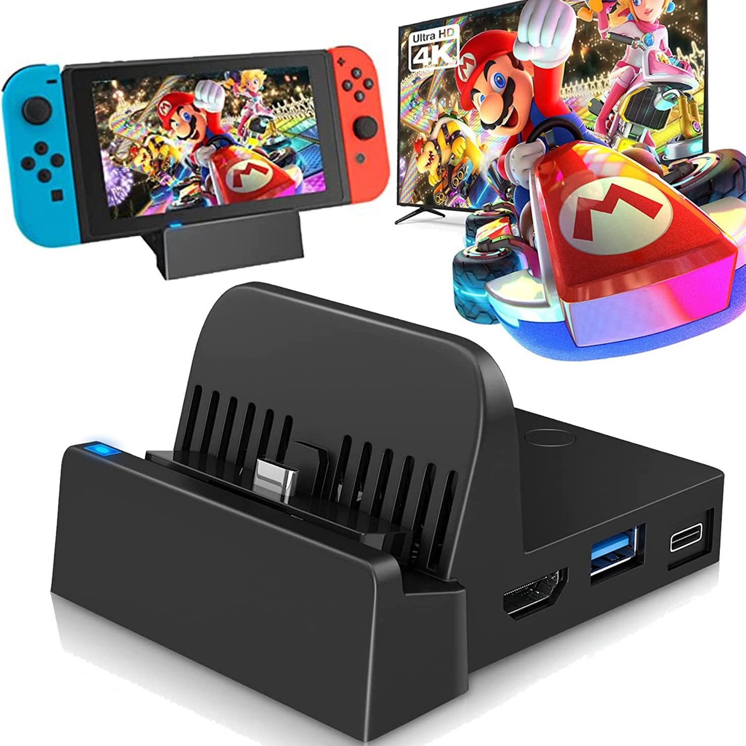 how to hook up switch to tv