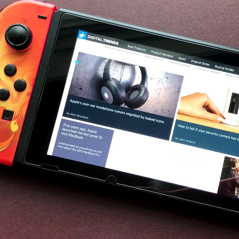 get google on nintendo switch