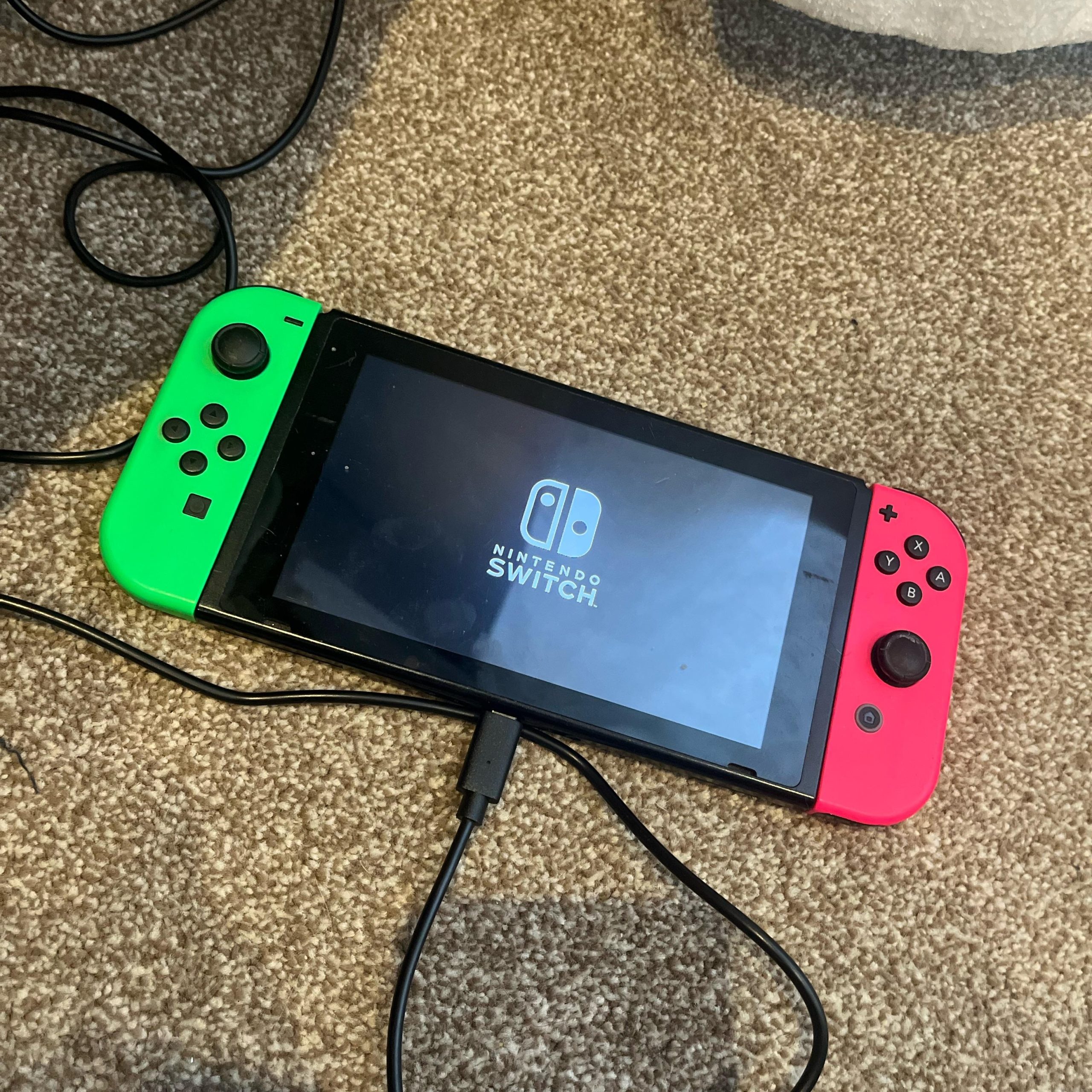 turn on nintendo switch
