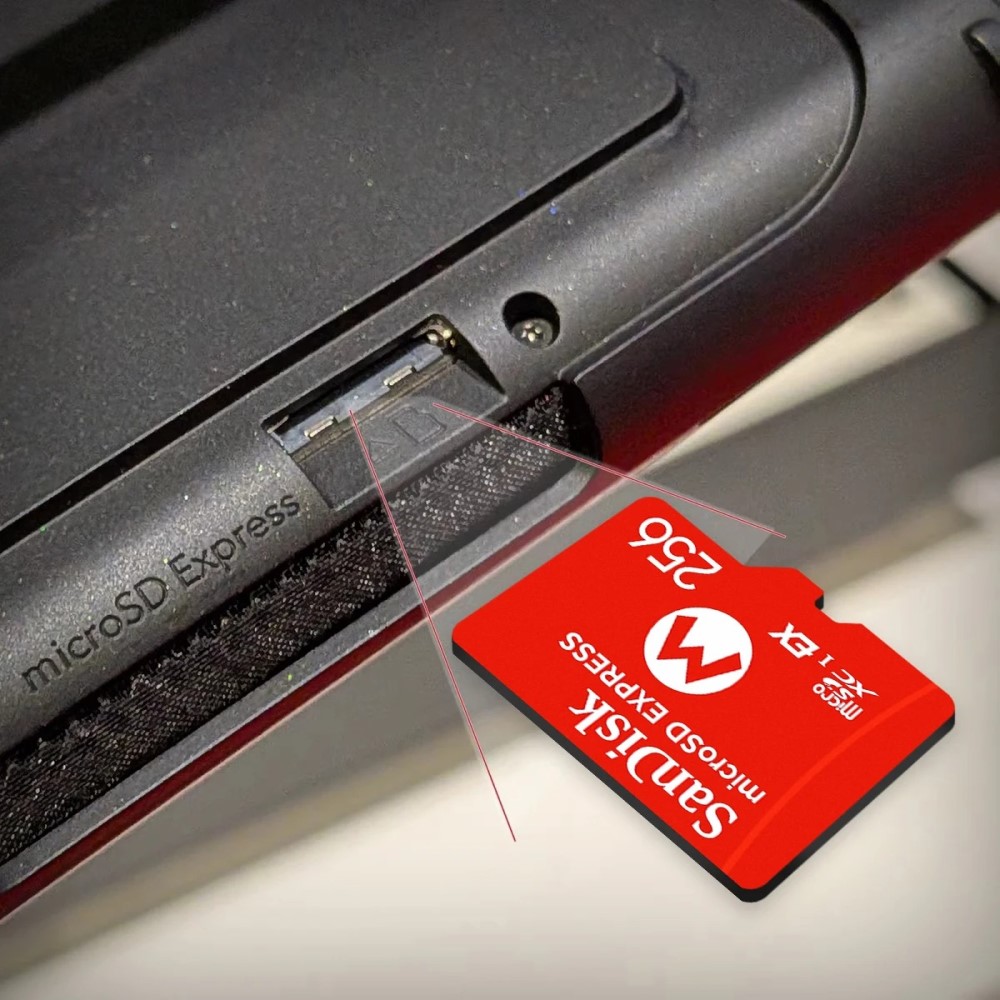 nintendo switch micro sd card