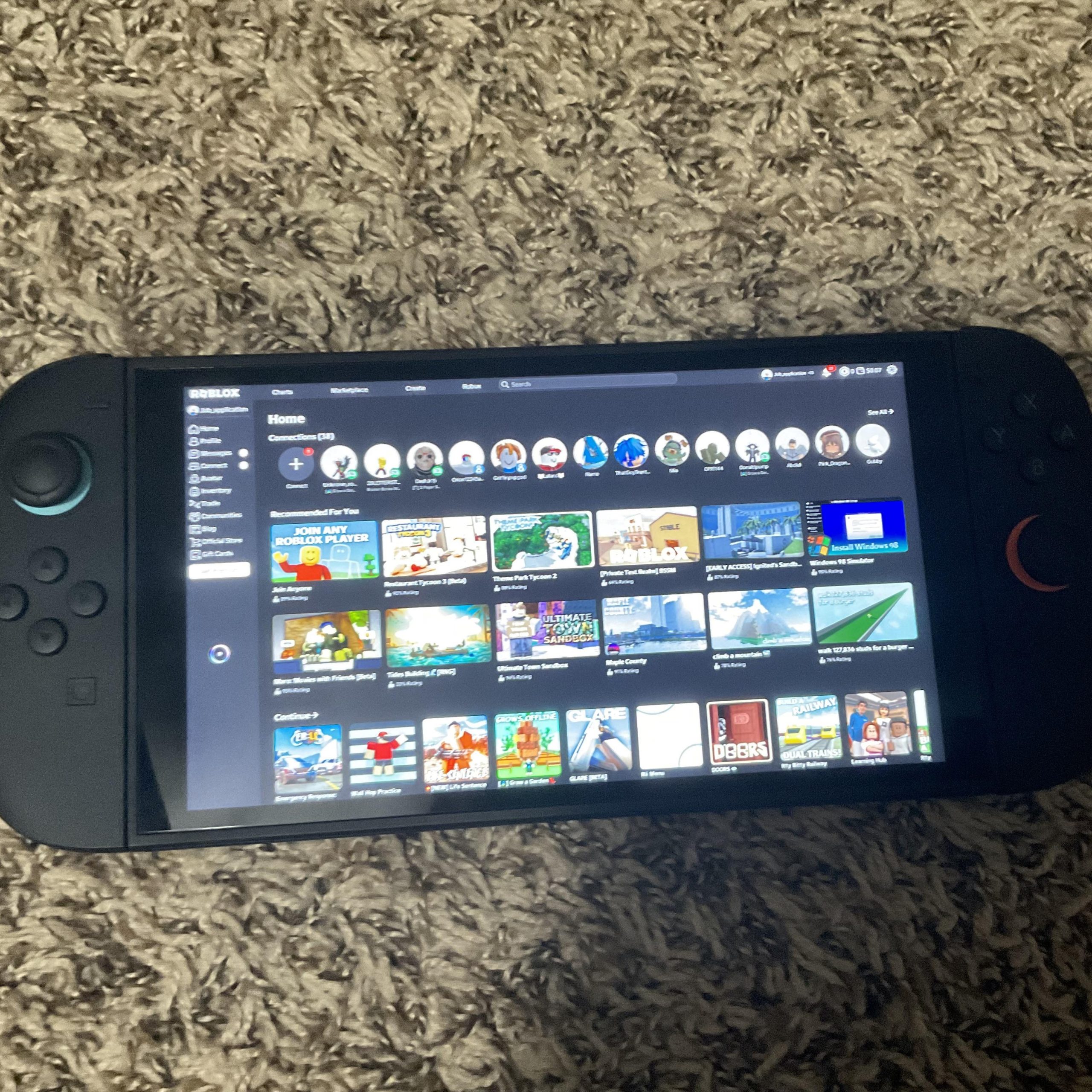 nintendo switch roblox