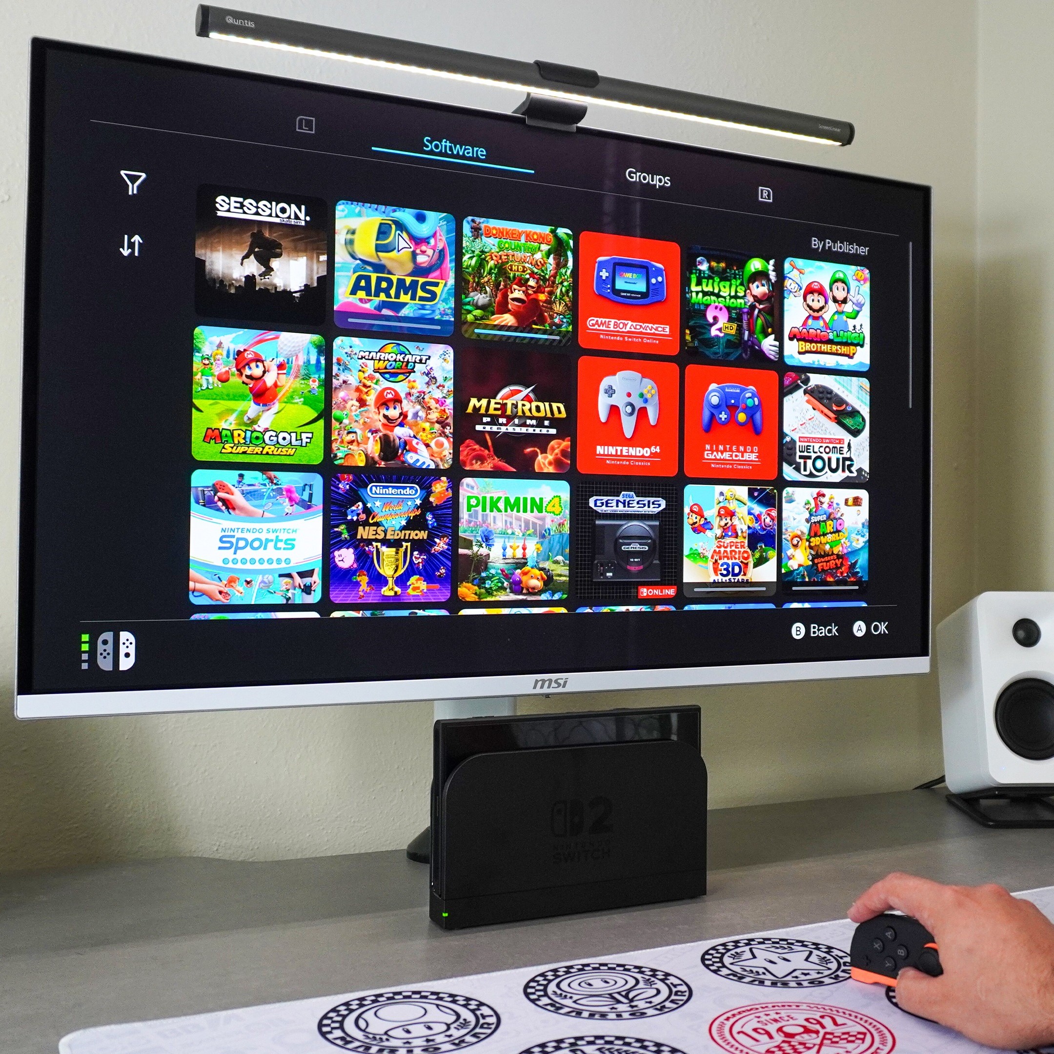 set up nintendo switch