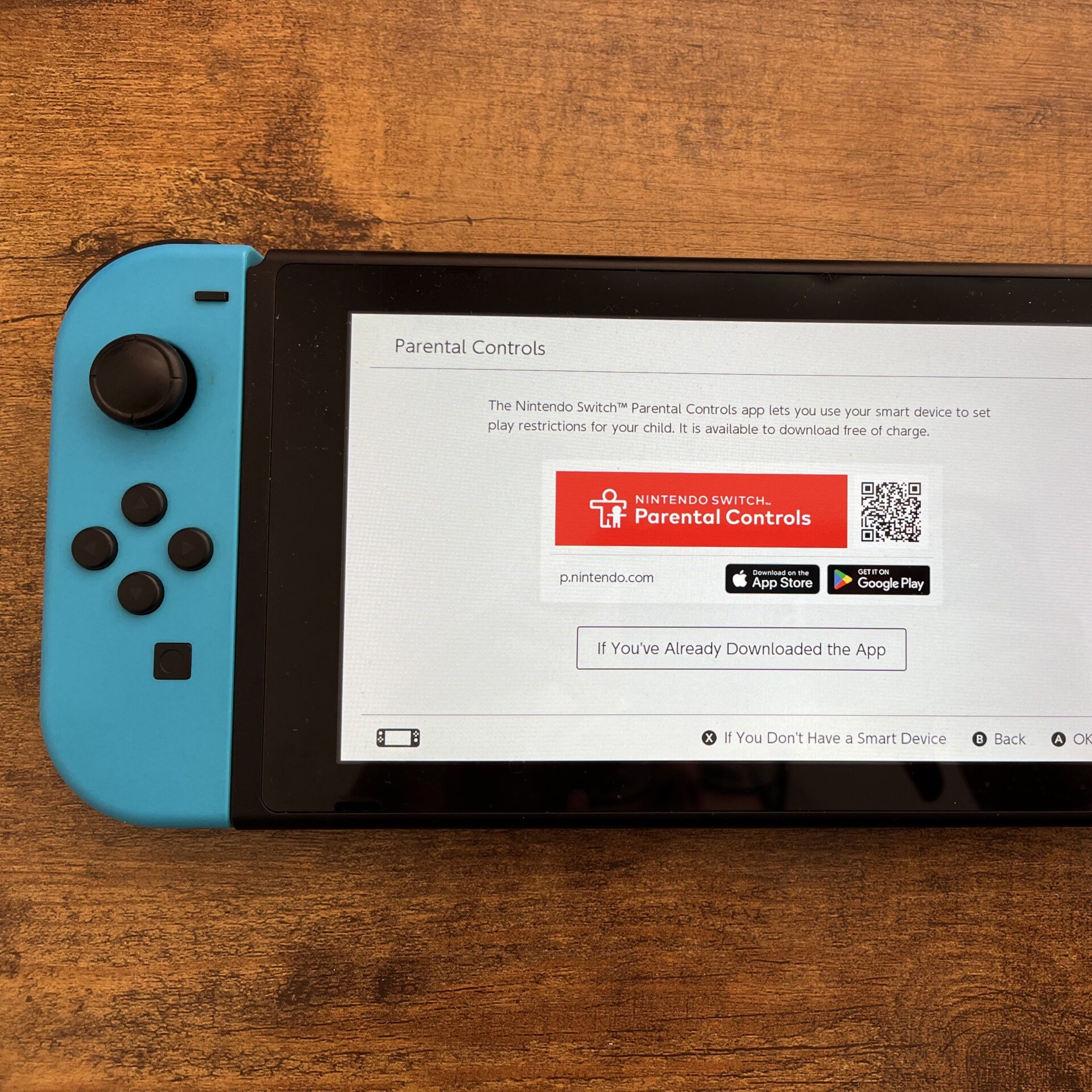 set up nintendo switch