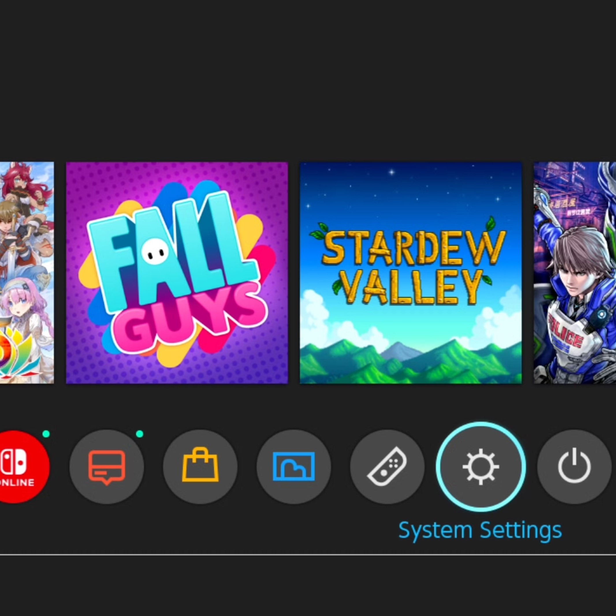 archiving software on switch