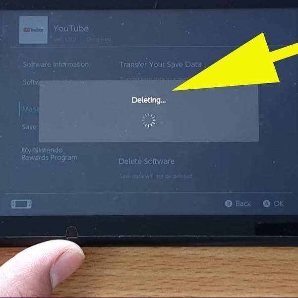 archiving software on switch